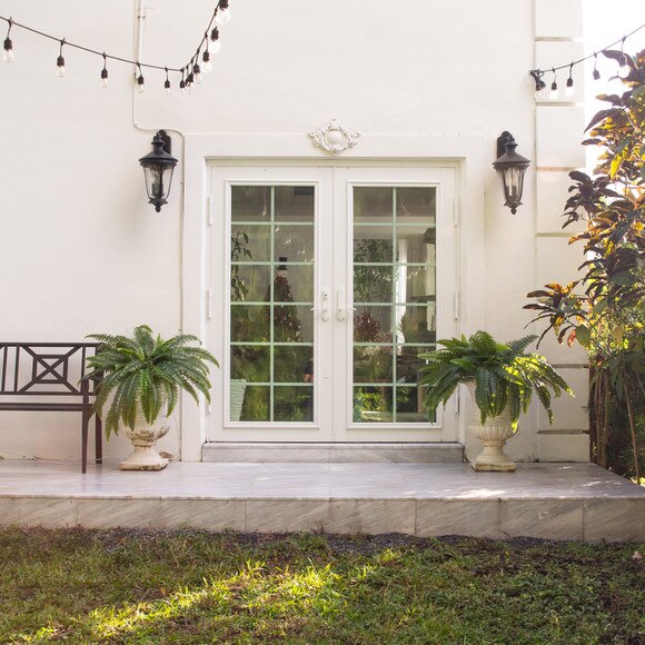 48 UV Resistant Artificial Boston Fern Indoor/Outdoor - Set of 2 - SKU #P2181-S2 - 7