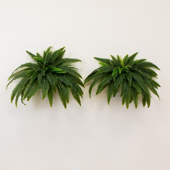 48 UV Resistant Artificial Boston Fern Indoor/Outdoor - Set of 2 - SKU #P2181-S2 - 8