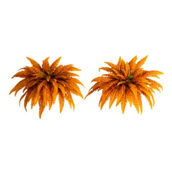 48-in Autumn Artificial Fall Boston Fern - Set of 2 - SKU #P2201-S2