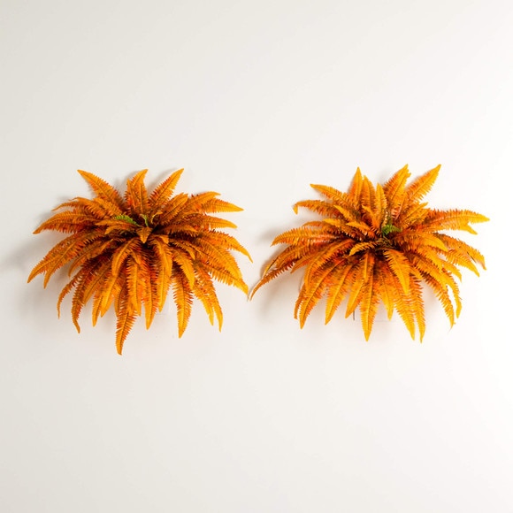 48-in Autumn Artificial Fall Boston Fern - Set of 2 - SKU #P2201-S2 - 7