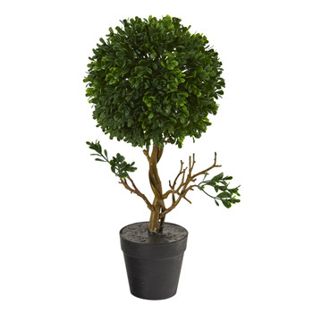 15 Boxwood Topiary Artificial Tree UV Resistant Indoor/Outdoor - SKU #T1203