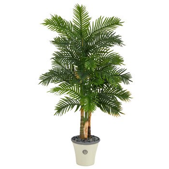 70 Areca Palm Artificial Tree in Decorative Planter Real Touch - SKU #T1365