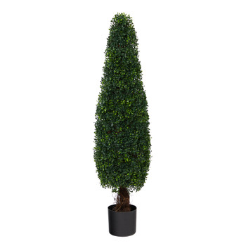 4 Boxwood Topiary Artificial Tree UV Resistant Indoor/Outdoor - SKU #T1542