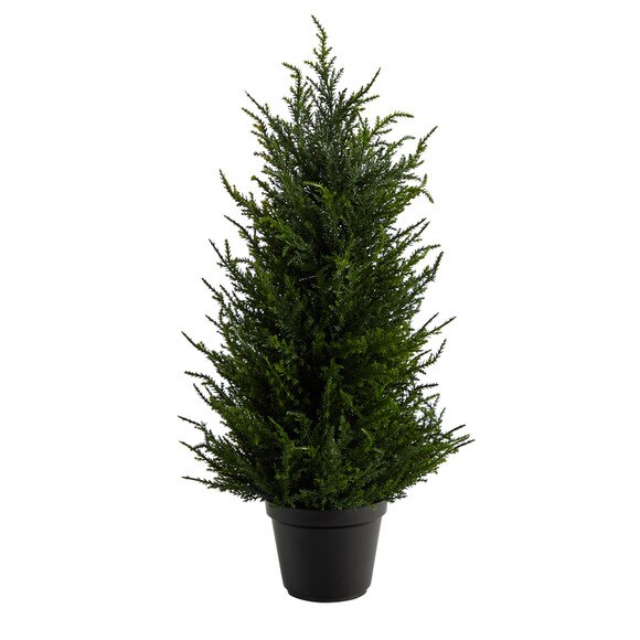 18 Cedar Artificial Tree with LED Lights UV Resistant Indoor/Outdoor - SKU #T1710 - 2