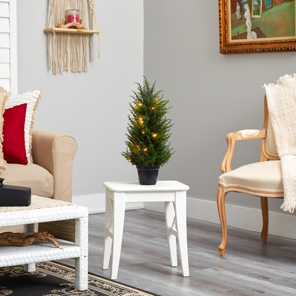 18 Cedar Artificial Tree with LED Lights UV Resistant Indoor/Outdoor - SKU #T1710 - 5