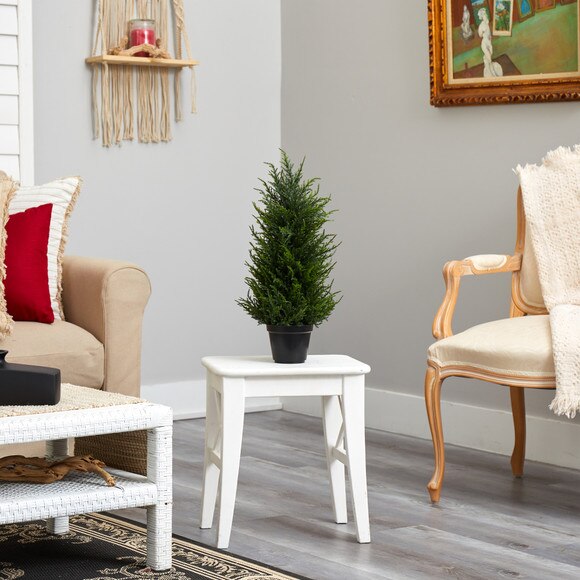 18 Cedar Artificial Tree with LED Lights UV Resistant Indoor/Outdoor - SKU #T1710 - 6