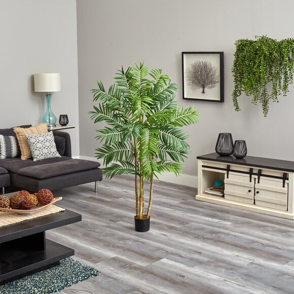 5 Areca Palm Artificial Tree - SKU #T1814 - 3