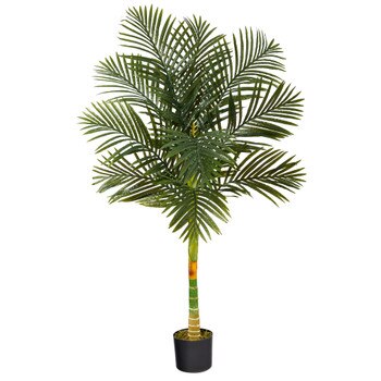 5 Golden Cane Artificial Palm Tree - SKU #T1838