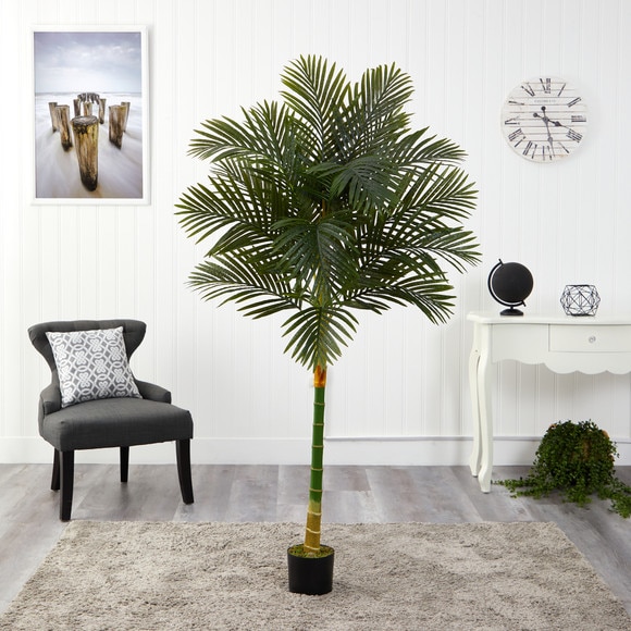 6 Golden Cane Artificial Palm Tree - SKU #T1839 - 2