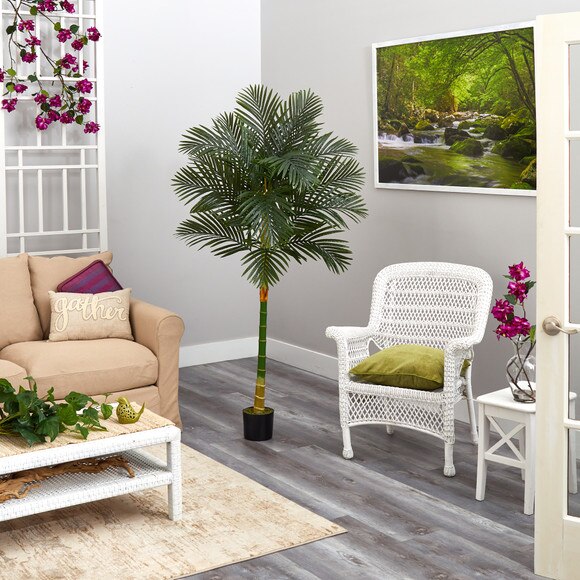 6 Golden Cane Artificial Palm Tree - SKU #T1839 - 3