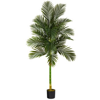 7 Golden Cane Artificial Palm Tree - SKU #T1840