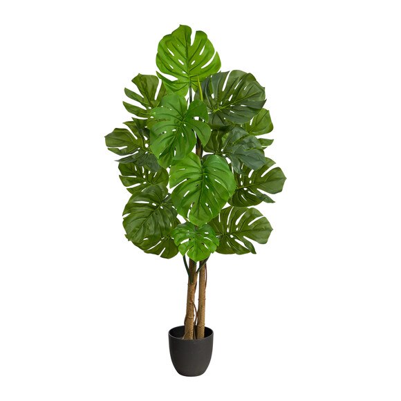 4 Monstera Artificial Tree UV Resistant Indoor/Outdoor - SKU #T2037
