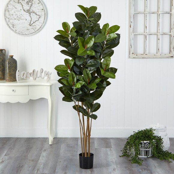 5.5 Oak Artificial Tree UV Resistant Indoor/Outdoor - SKU #T2040 - 2