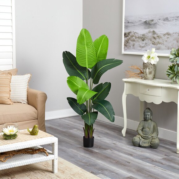 5 Travelers Palm Artificial Tree - SKU #T2109 - 3
