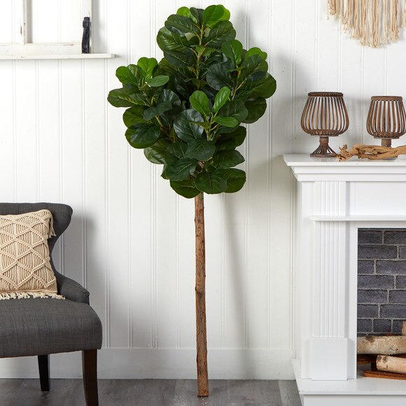 5.5 Artificial Fiddle Leaf Tree without pot - SKU #T2746 - 2