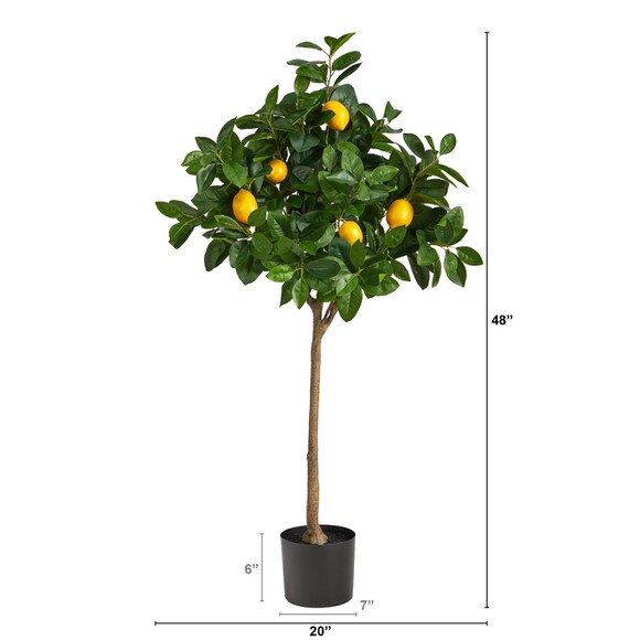 4 Lemon Tree Artificial - SKU #T2764 - 1