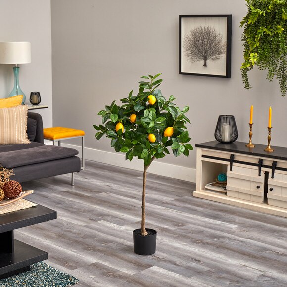 4 Lemon Tree Artificial - SKU #T2764 - 3