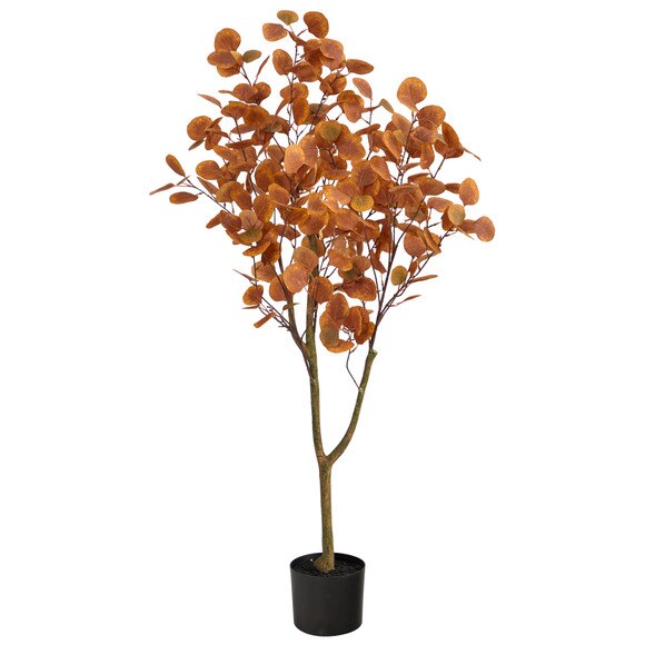 4 Autumn Eucalyptus Artificial Tree - SKU #T2784
