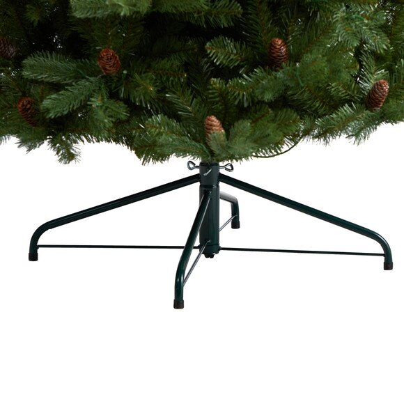 10 Fraser Fir Artificial Christmas Tree with 780 Clear LED Lights and 2327 Bendable Branches - SKU #T3265 - 4