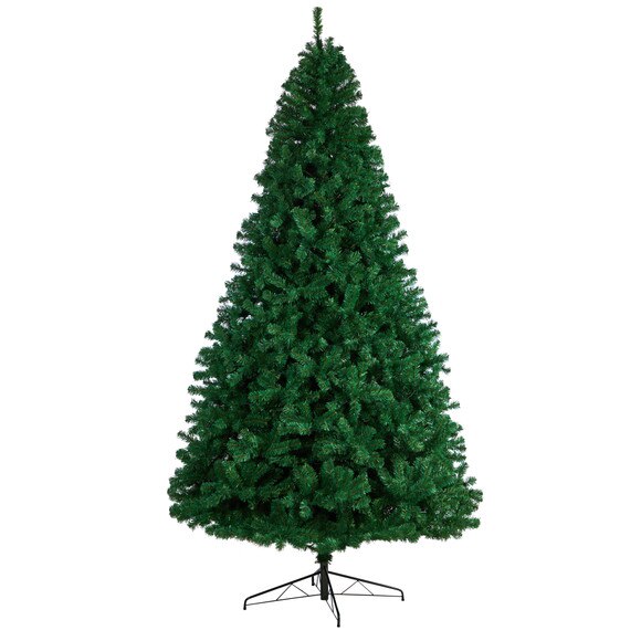 9 Northern Tip Artificial Christmas Tree with 650 Clear LED Lights and 1860 Bendable Branches - SKU #T3388 - 2
