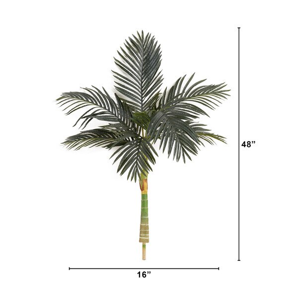 4 Artificial Golden Cane Palm Tree Without Pot - SKU #T4316 - 1