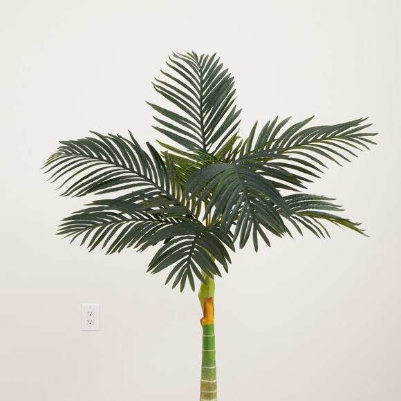 4 Artificial Golden Cane Palm Tree Without Pot - SKU #T4316 - 2