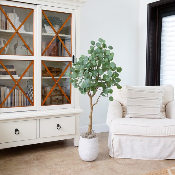 4 Artificial Eucalyptus Tree - SKU #T4407 - 4