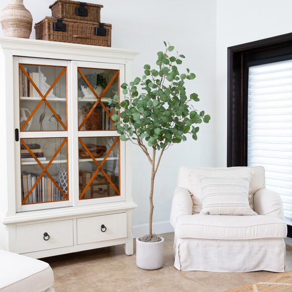 6 Artificial Eucalyptus Tree - SKU #T4409 - 3