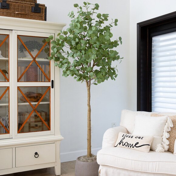 7 Artificial Eucalyptus Tree - SKU #T4410 - 3