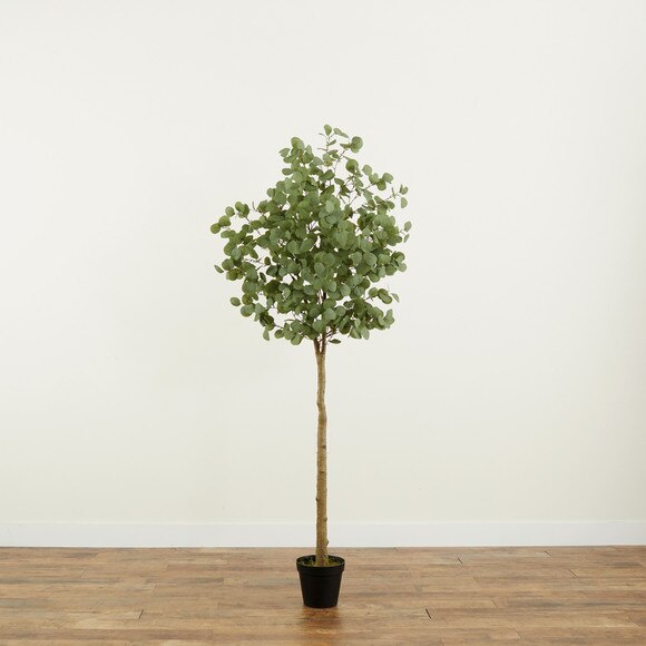 7 Artificial Eucalyptus Tree - SKU #T4410 - 4