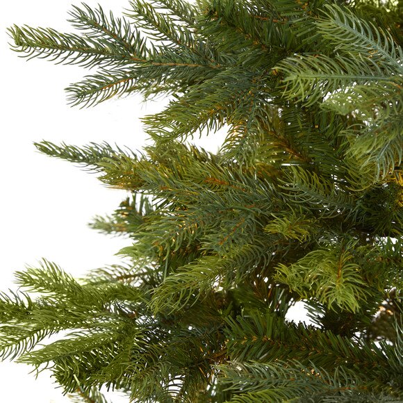 7 North Carolina Spruce Artificial Christmas Tree with 931 Bendable Branches - SKU #T4516 - 2