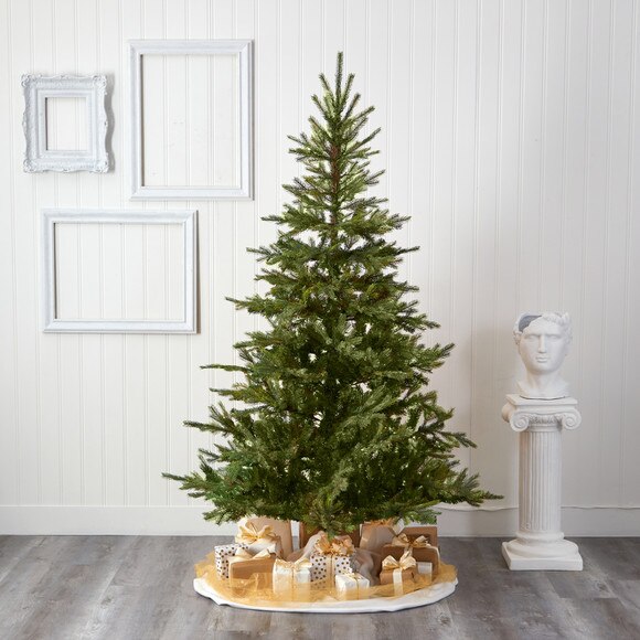 7 North Carolina Spruce Artificial Christmas Tree with 931 Bendable Branches - SKU #T4516 - 5