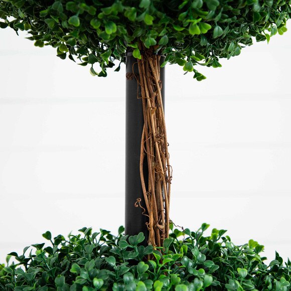 6 Artificial Triple Ball Boxwood Topiary Tree Indoor/Outdoor - SKU #T4560 - 3