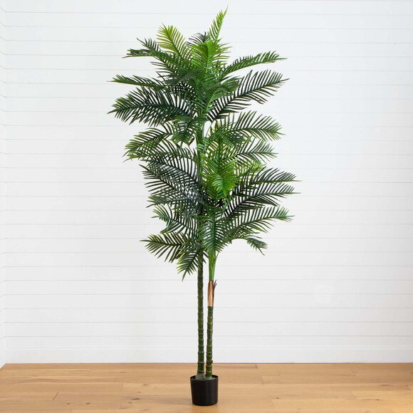 9 UV Resistant Artificial Double Robellini Palm Tree Indoor/Outdoor - SKU #T4611 - 8