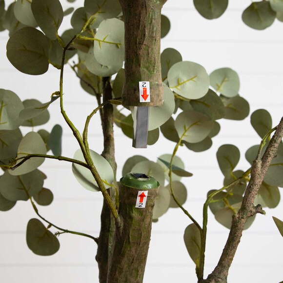 7 Artificial Greco Eucalyptus Tree - SKU #T4649 - 3
