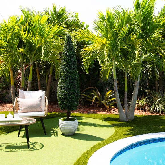 6 UV Resistant Artificial Boxwood Topiary Cone Tree Indoor/Outdoor - SKU #T4705 - 5