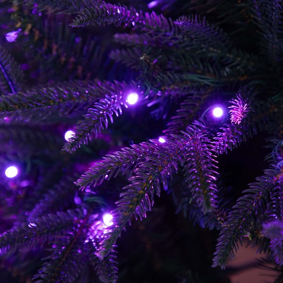 6 Pre-Lit Artificial Edmonton Fir Light Show Memory Shape Christmas Tree with Instant Connect Technology and 300 Color Changing LED Lights - SKU #T4785 - 3