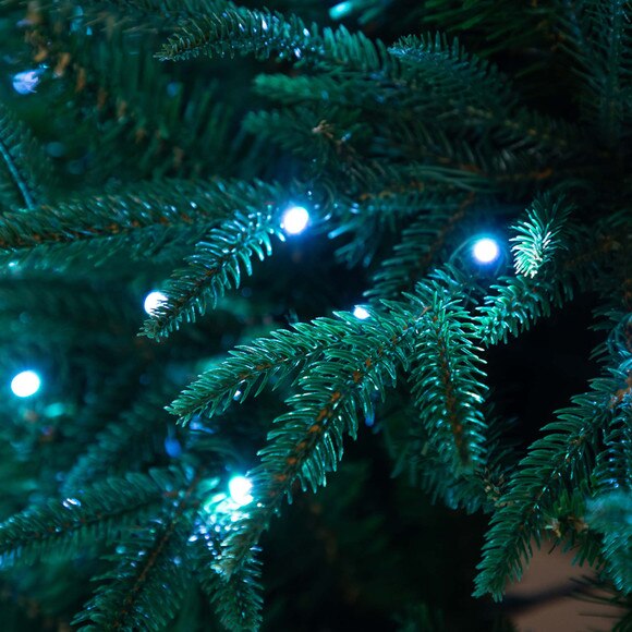 6 Pre-Lit Artificial Edmonton Fir Light Show Memory Shape Christmas Tree with Instant Connect Technology and 300 Color Changing LED Lights - SKU #T4785 - 7