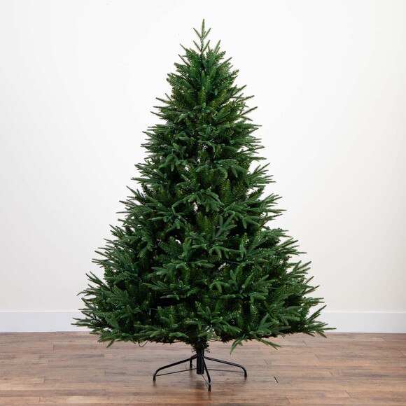 6 Pre-Lit Artificial Edmonton Fir Light Show Memory Shape Christmas Tree with Instant Connect Technology and 300 Color Changing LED Lights - SKU #T4785 - 17