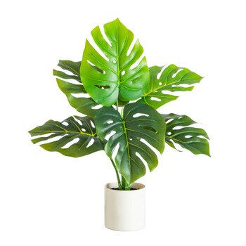 20-in Artificial Swiss Monstera Plant - SKU #T4889-S1