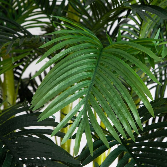 9.5 Giant Five Stalk Artificial Areca Palm Tree - SKU #T5011 - 2