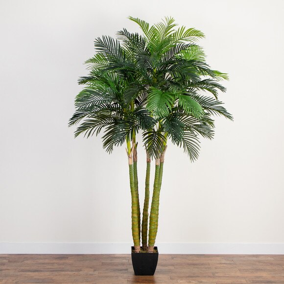 9.5 Giant Five Stalk Artificial Areca Palm Tree - SKU #T5011 - 8