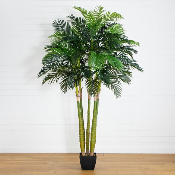 9.5 Giant Five Stalk Artificial Areca Palm Tree - SKU #T5011 - 12