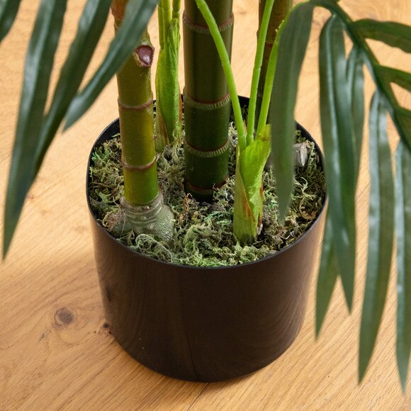 4 UV Resistant Artificial Areca Palm Tree Indoor/Outdoor - SKU #T5016 - 3