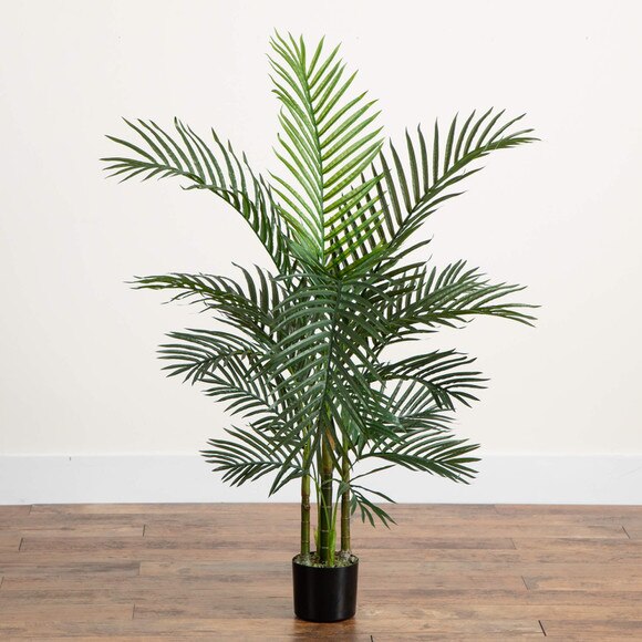 4 UV Resistant Artificial Areca Palm Tree Indoor/Outdoor - SKU #T5016 - 5