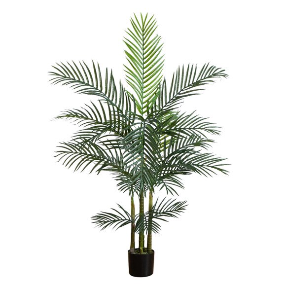 5 UV Resistant Artificial Areca Palm Tree Indoor/Outdoor - SKU #T5017