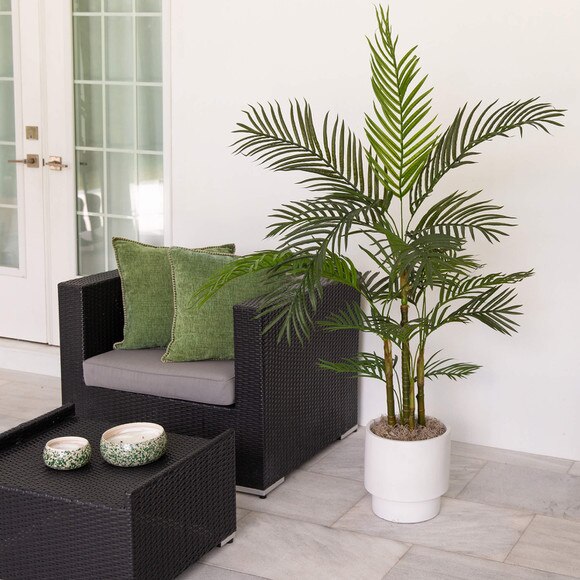 5 UV Resistant Artificial Areca Palm Tree Indoor/Outdoor - SKU #T5017 - 6