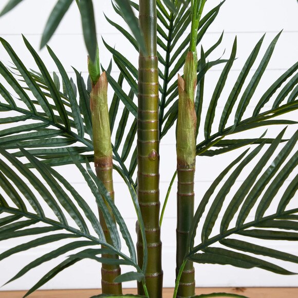 6 UV Resistant Artificial Areca Palm Tree Indoor/Outdoor - SKU #T5018 - 4