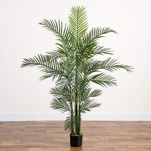 6 UV Resistant Artificial Areca Palm Tree Indoor/Outdoor - SKU #T5018 - 6