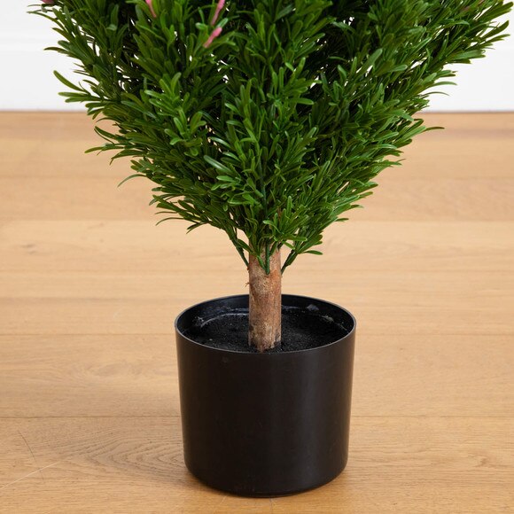 5 UV Resistant Artificial Rosemary Cone Topiary Tree Indoor/Outdoor - SKU #T5026 - 3